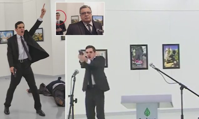 Dubes Rusia di Turki Ditembak Mati, "Allahu Akbar.. Kami Mati di Aleppo, Anda Mampus di Sini"